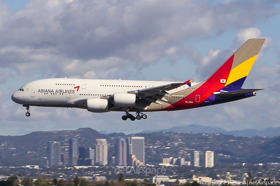 Asiana Airlines Airbus A380-841 (HL7641) | Photo 508319