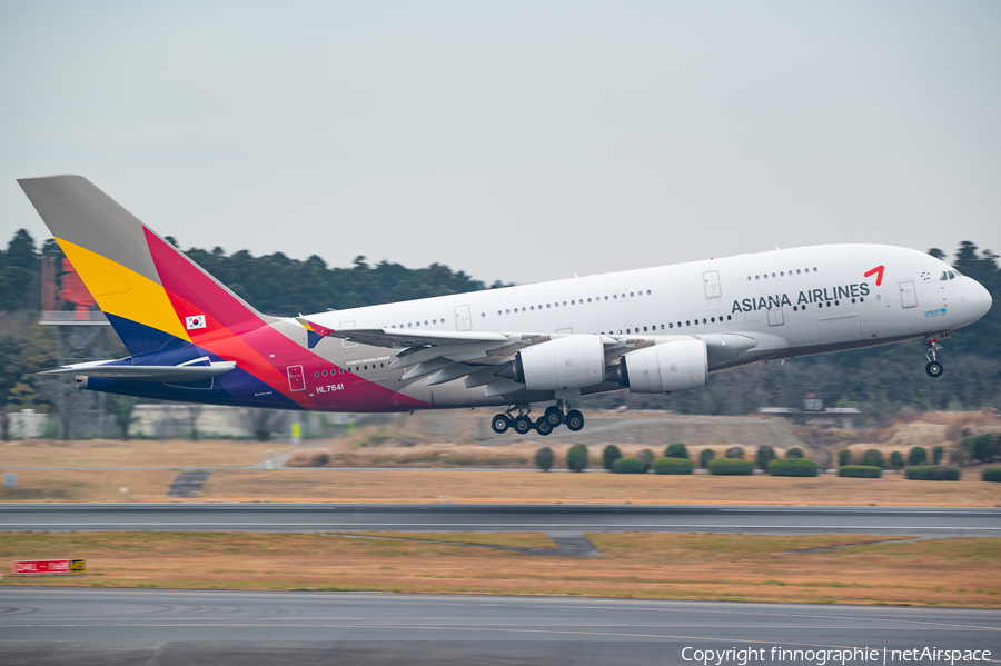 Asiana Airlines Airbus A380-841 (HL7641) | Photo 602081
