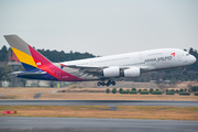 Asiana Airlines Airbus A380-841 (HL7641) at  Tokyo - Narita International, Japan