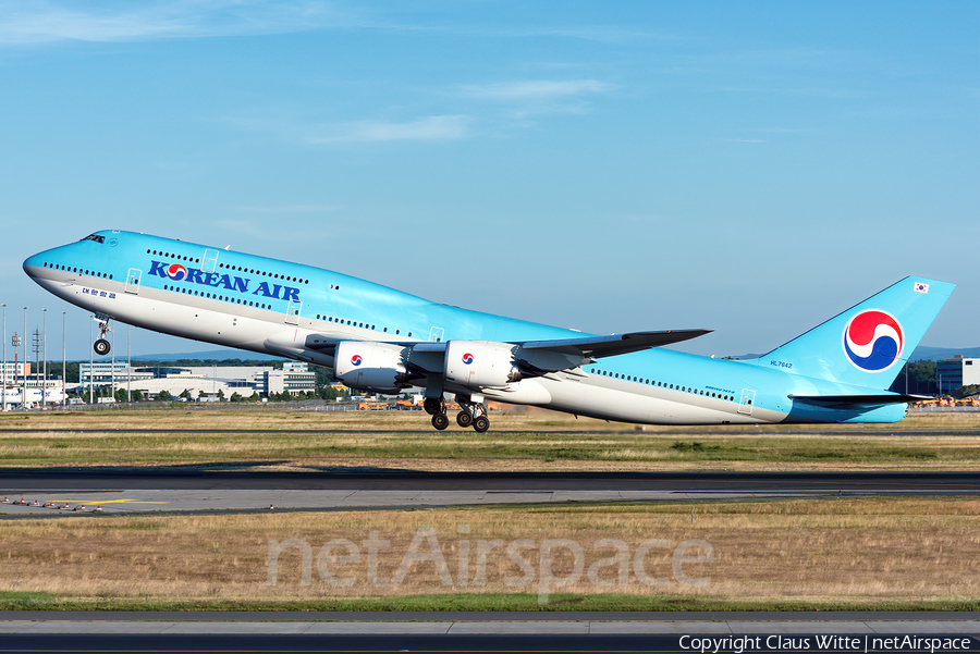 Korean Air Boeing 747-8B5 (HL7642) | Photo 407201