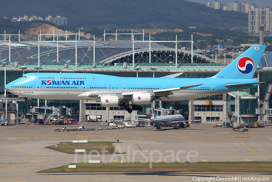 Korean Air Boeing 747-8B5 (HL7642) | Photo 349861
