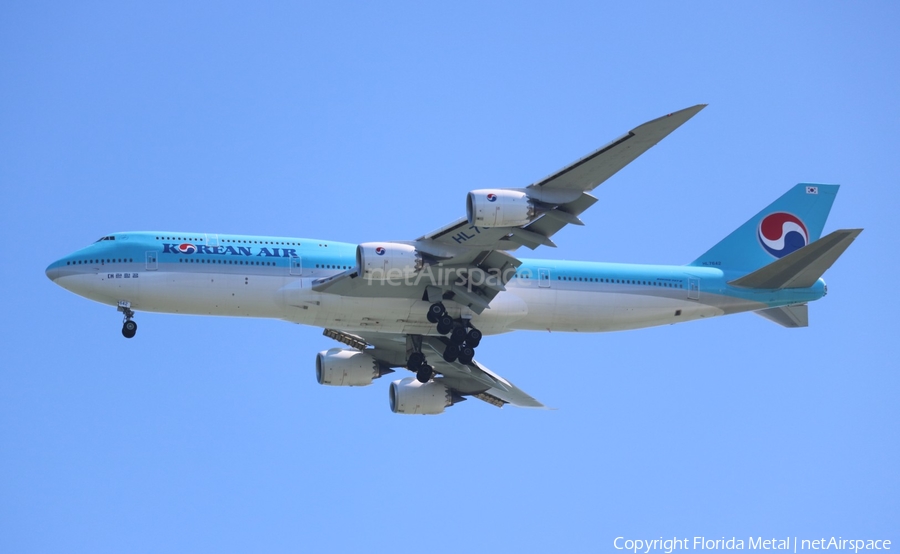 Korean Air Boeing 747-8B5 (HL7642) | Photo 320186