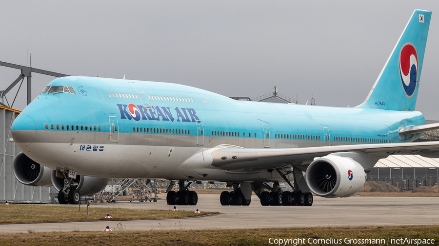 Korean Air Boeing 747-8B5 (HL7643) | Photo 433748