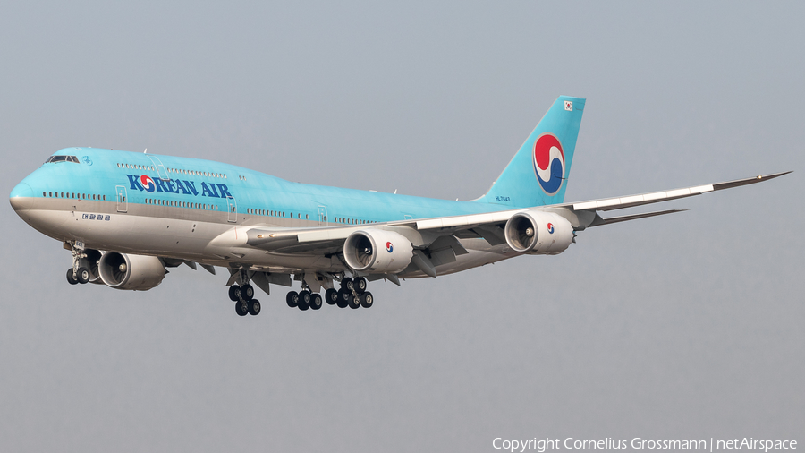 Korean Air Boeing 747-8B5 (HL7643) | Photo 434491