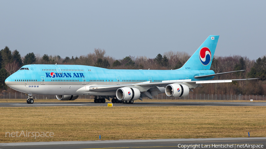 Korean Air Boeing 747-8B5 (HL7643) | Photo 434504