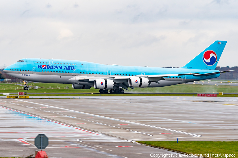 Korean Air Boeing 747-8B5 (HL7643) | Photo 481608