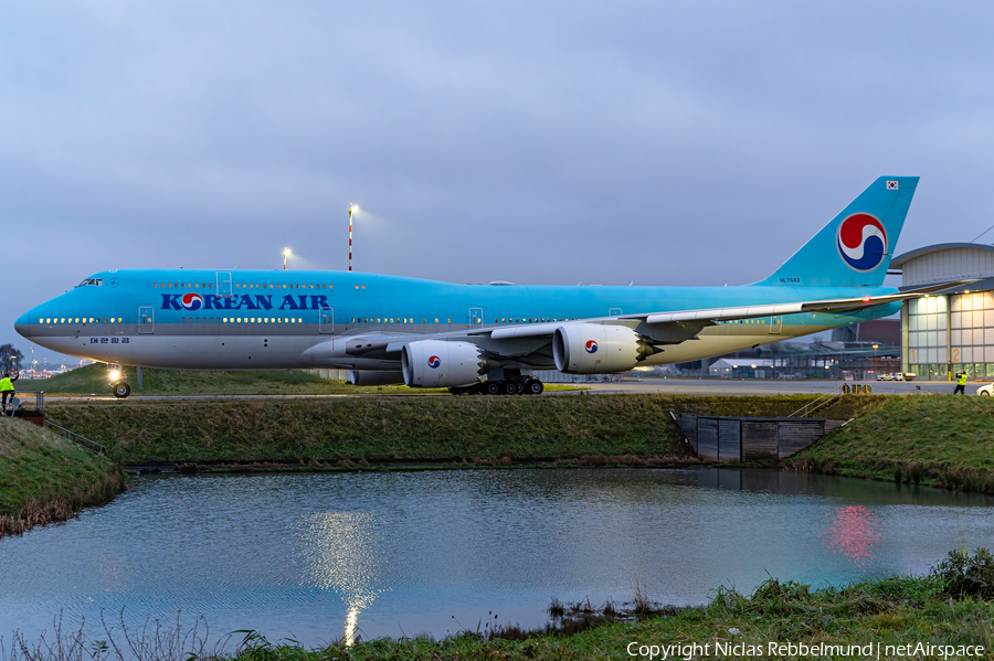 Korean Air Boeing 747-8B5 (HL7643) | Photo 483252