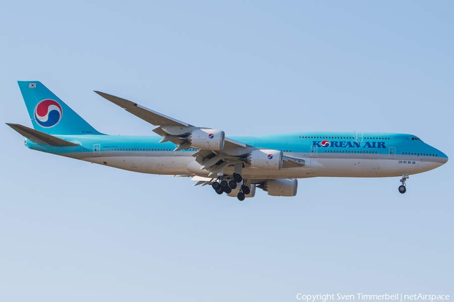 Korean Air Boeing 747-8B5 (HL7644) | Photo 237576