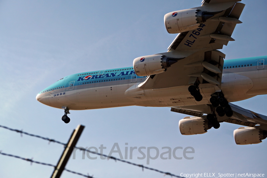 Korean Air Boeing 747-8B5 (HL7644) | Photo 260285
