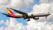 Asiana Airlines Boeing 777-28E(ER) (HL7700) at  Frankfurt am Main, Germany