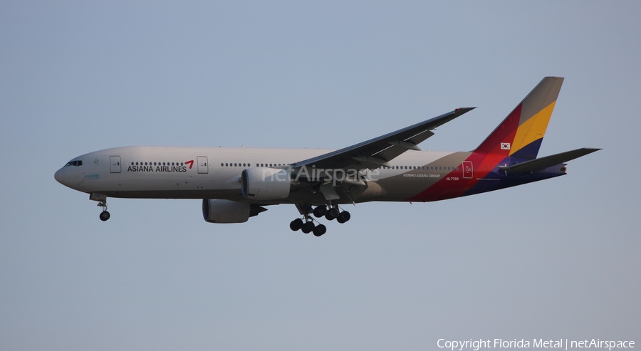 Asiana Airlines Boeing 777-28E(ER) (HL7700) | Photo 349334