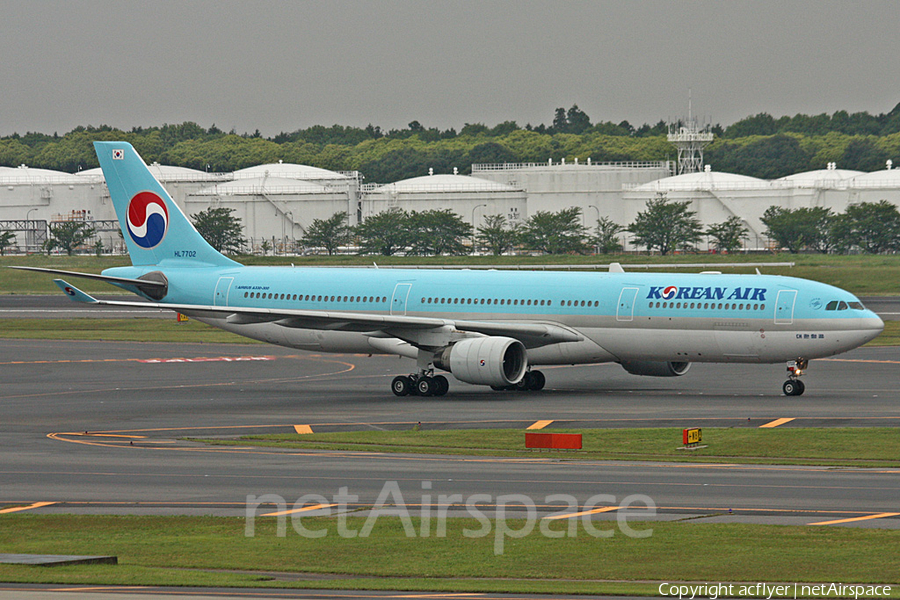 Korean Air Airbus A330-323X (HL7702) | Photo 379850