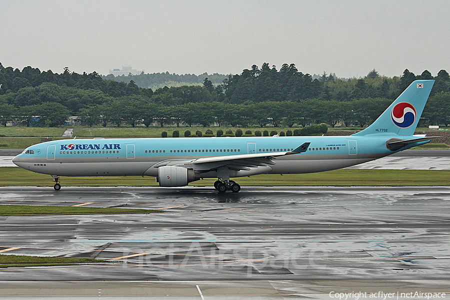 Korean Air Airbus A330-323X (HL7702) | Photo 382209