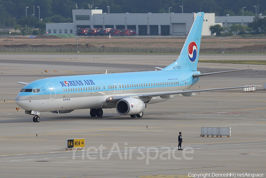 Korean Air Boeing 737-9B5 (HL7705) | Photo 337130