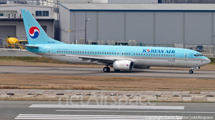 Korean Air Boeing 737-9B5 (HL7708) | Photo 203719