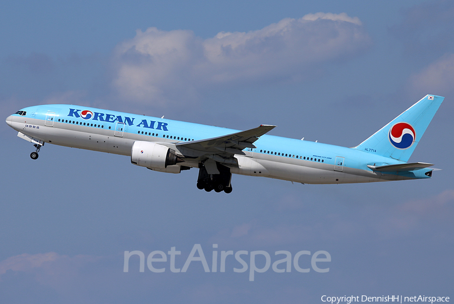 Korean Air Boeing 777-2B5(ER) (HL7714) | Photo 344880
