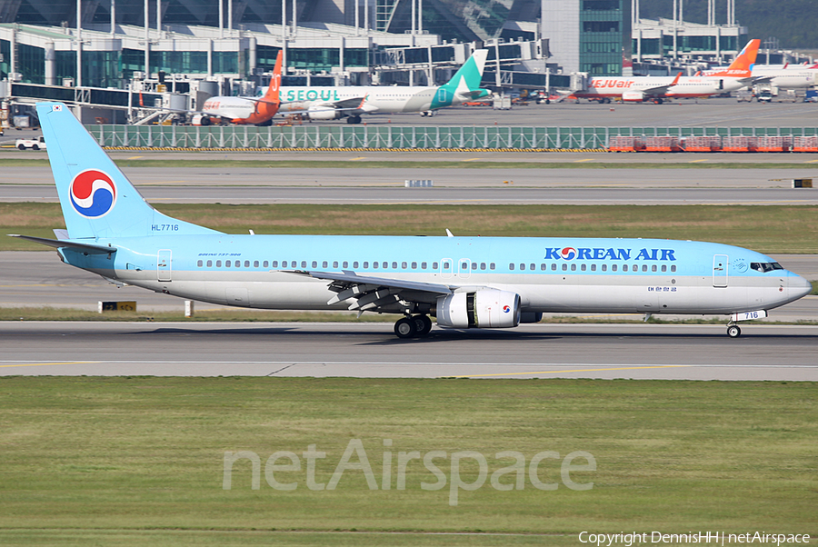 Korean Air Boeing 737-9B5 (HL7716) | Photo 330944