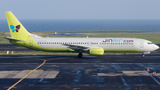 Jin Air Boeing 737-9B5 (HL7718) at  Jeju International, South Korea