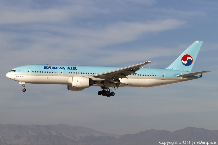 Korean Air Boeing 777-2B5(ER) (HL7721) | Photo 425748
