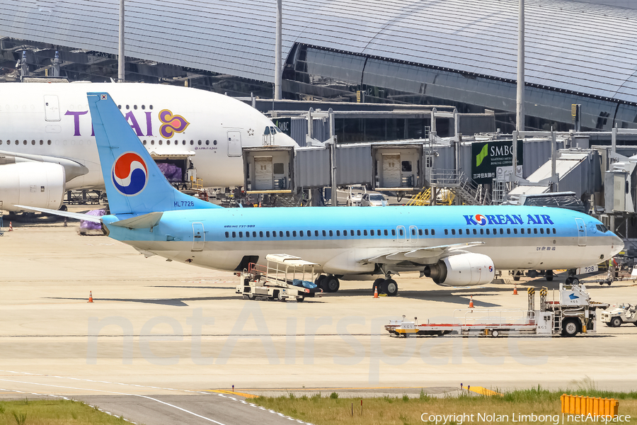 Korean Air Boeing 737-9B5 (HL7728) | Photo 427620