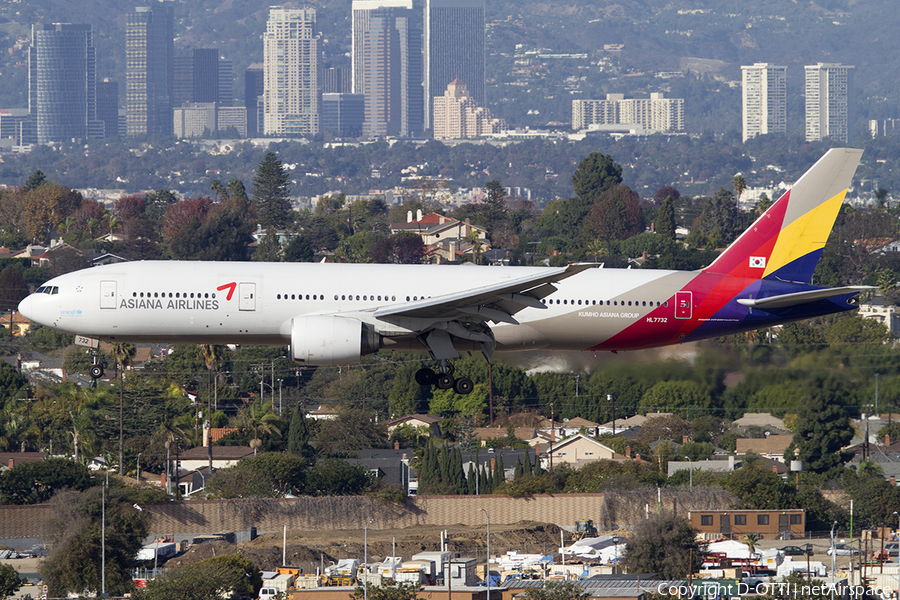 Asiana Airlines Boeing 777-28E(ER) (HL7732) | Photo 469857