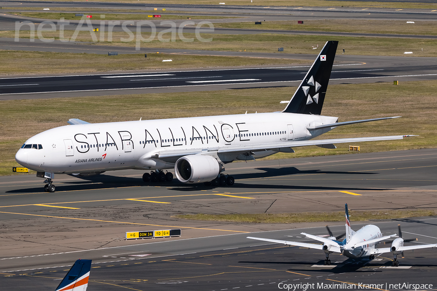 Asiana Airlines Boeing 777-28E(ER) (HL7732) | Photo 390819