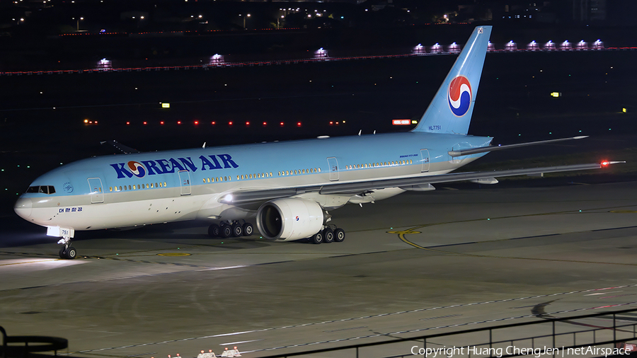 Korean Air Boeing 777-2B5(ER) (HL7751) | Photo 660252