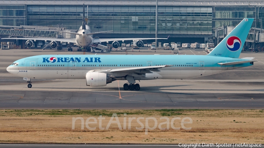 Korean Air Boeing 777-2B5(ER) (HL7752) | Photo 203919