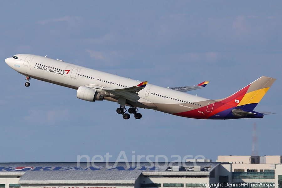 Asiana Airlines Airbus A330-323X (HL7754) | Photo 348956