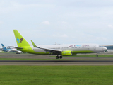 Jin Air Boeing 737-8GQ (HL7757) at  Jakarta - Soekarno-Hatta International, Indonesia