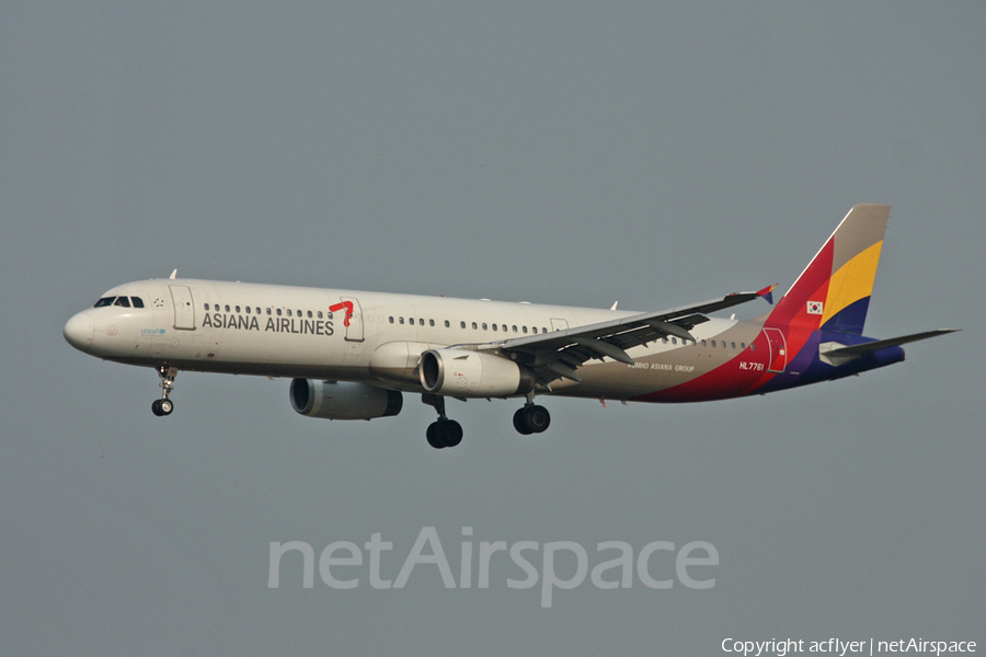 Asiana Airlines Airbus A321-231 (HL7761) | Photo 381180