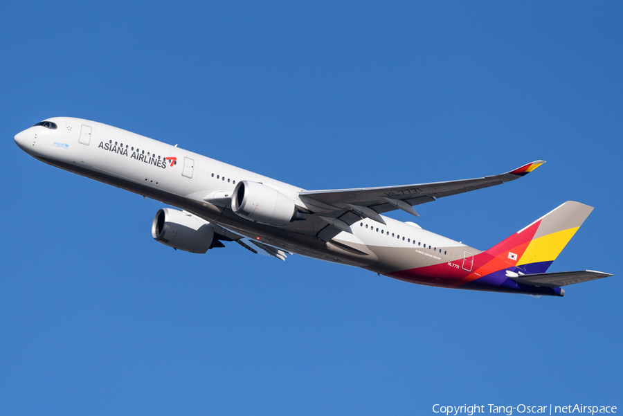 Asiana Airlines Airbus A350-941 (HL7771) | Photo 425856