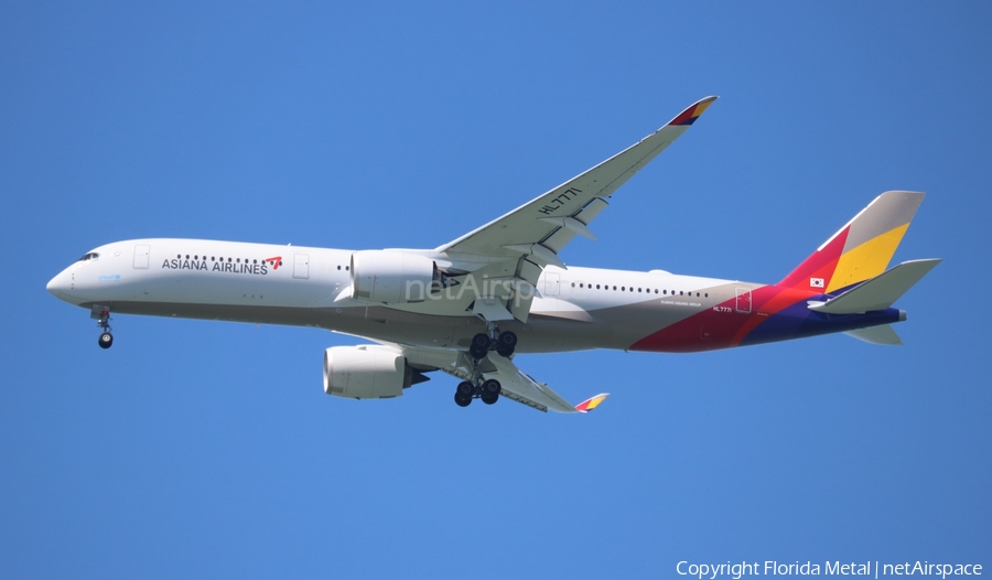 Asiana Airlines Airbus A350-941 (HL7771) | Photo 320187
