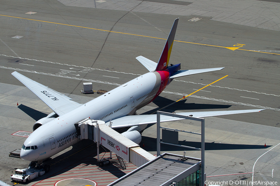 Asiana Airlines Boeing 777-28E(ER) (HL7775) | Photo 386965