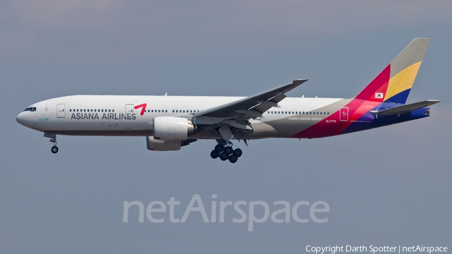 Asiana Airlines Boeing 777-28E(ER) (HL7775) | Photo 205221