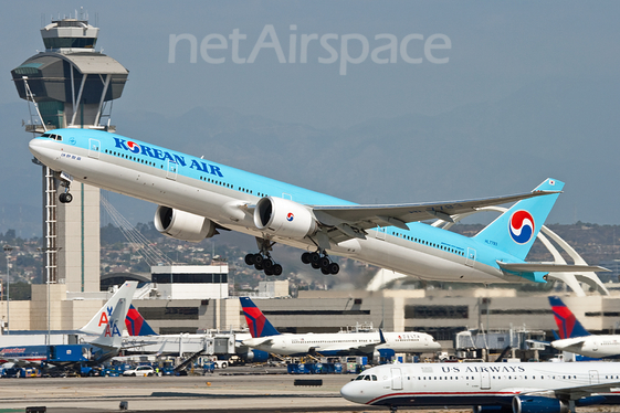 Korean Air Boeing 777-3B5(ER) (HL7783) at  Los Angeles - International, United States