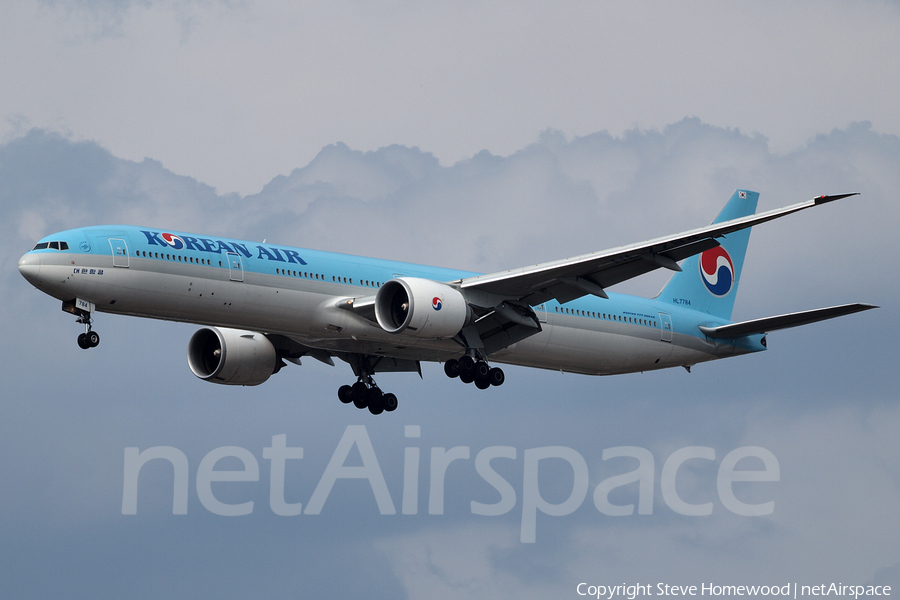 Korean Air Boeing 777-3B5(ER) (HL7784) | Photo 54107