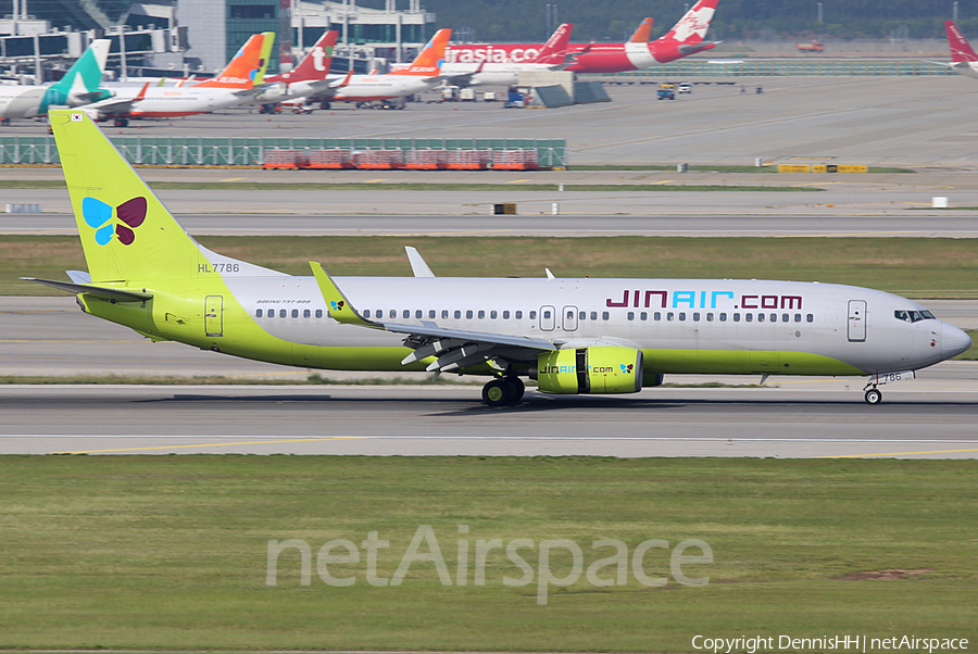 Jin Air Boeing 737-8Q8 (HL7786) | Photo 330966