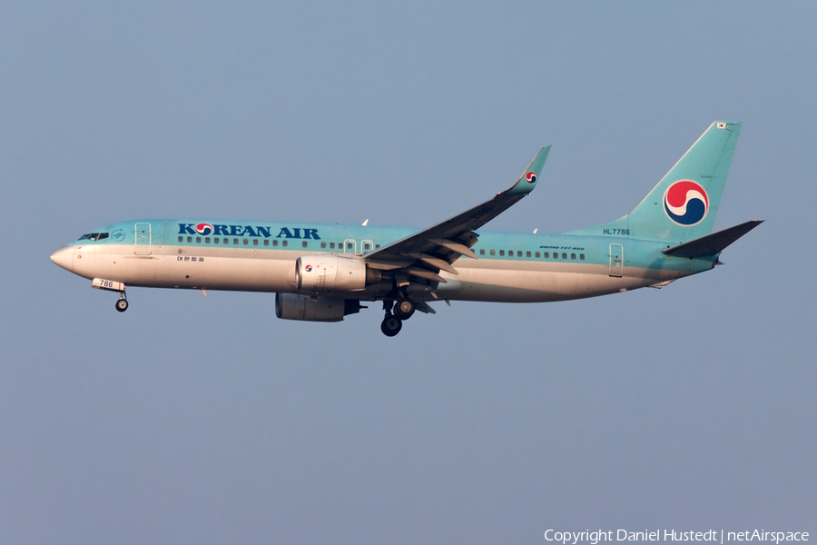 Korean Air Boeing 737-8Q8 (HL7786) | Photo 644061