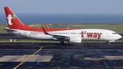 T'Way Air Boeing 737-86N (HL8000) at  Jeju International, South Korea