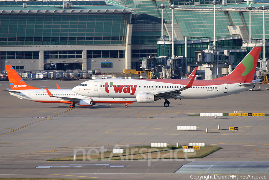 T'Way Air Boeing 737-86N (HL8000) | Photo 350671
