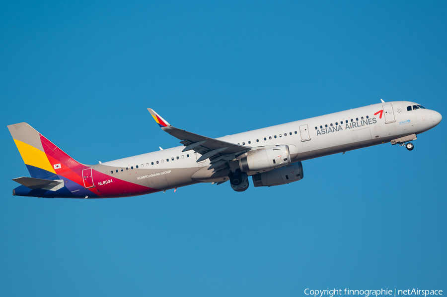 Asiana Airlines Airbus A321-231 (HL8004) | Photo 600470