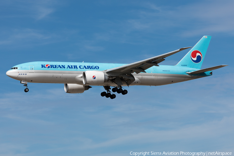 Korean Air Cargo Boeing 777-FB5 (HL8005) | Photo 330552