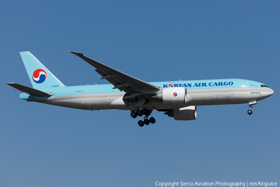 Korean Air Cargo Boeing 777-FB5 (HL8005) | Photo 380265