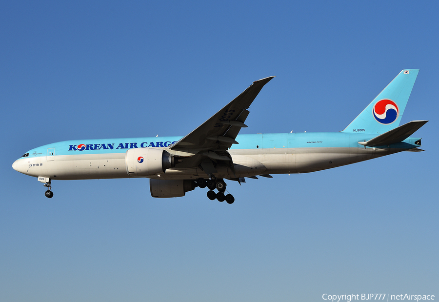 Korean Air Cargo Boeing 777-FB5 (HL8005) | Photo 202265