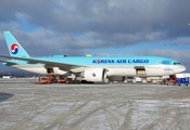 Korean Air Cargo Boeing 777-FB5 (HL8005) at  Oslo - Gardermoen, Norway