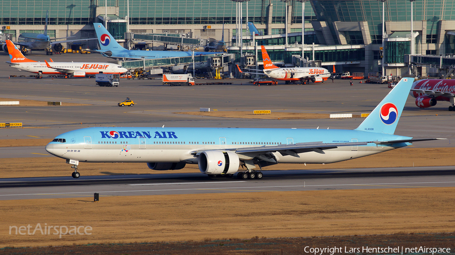 Korean Air Boeing 777-3B5(ER) (HL8008) | Photo 200101