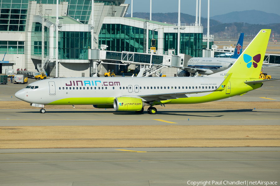 Jin Air Boeing 737-8SH (HL8017) | Photo 286897
