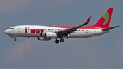 T'Way Air Boeing 737-8GJ (HL8021) at  Tokyo - Narita International, Japan