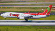 T'Way Air Boeing 737-8HX (HL8024) at  Seoul - Incheon International, South Korea